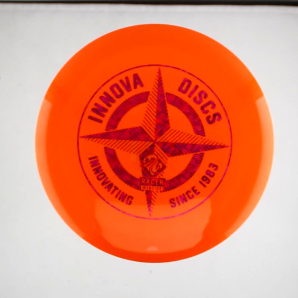 Racer - Lg. First Run Star Stamp - Orange - 175.5 gm -  Disc ID: 553729