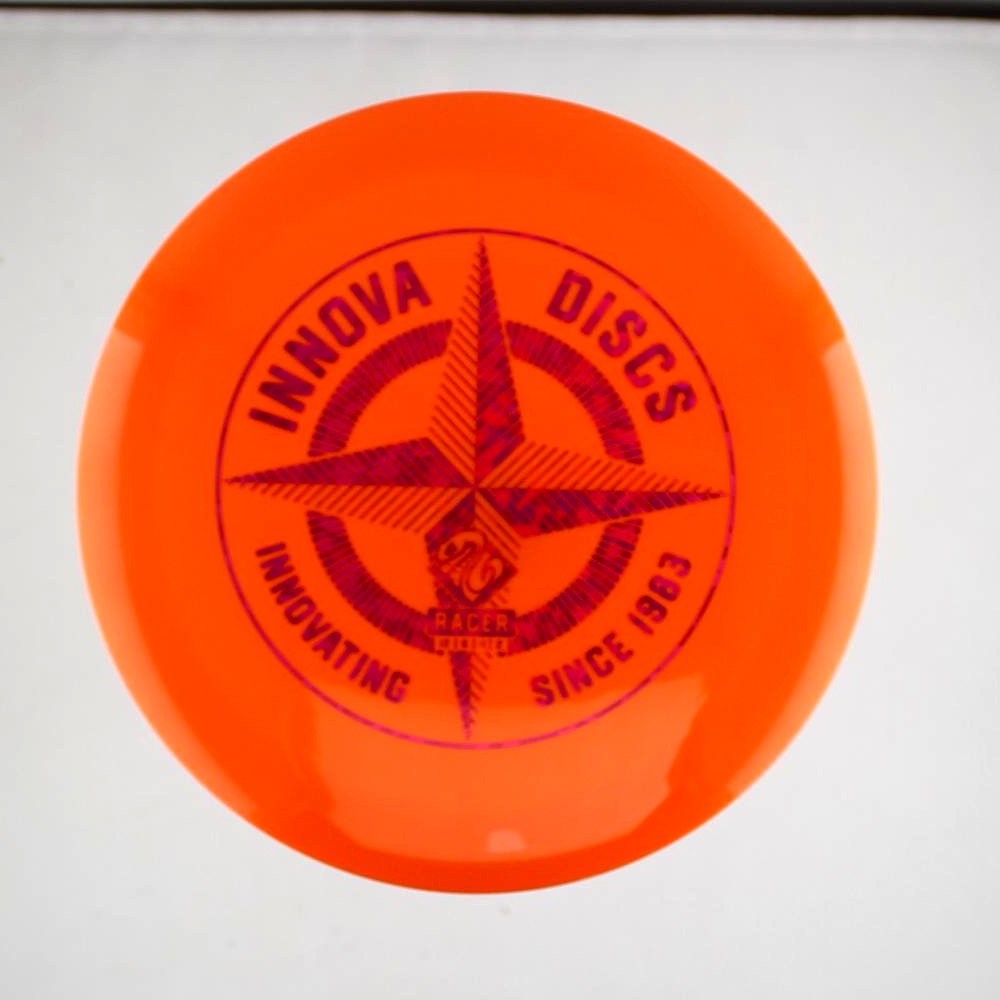 Racer - Lg. First Run Star Stamp - Orange - 176.3 gm -  Disc ID: 553732