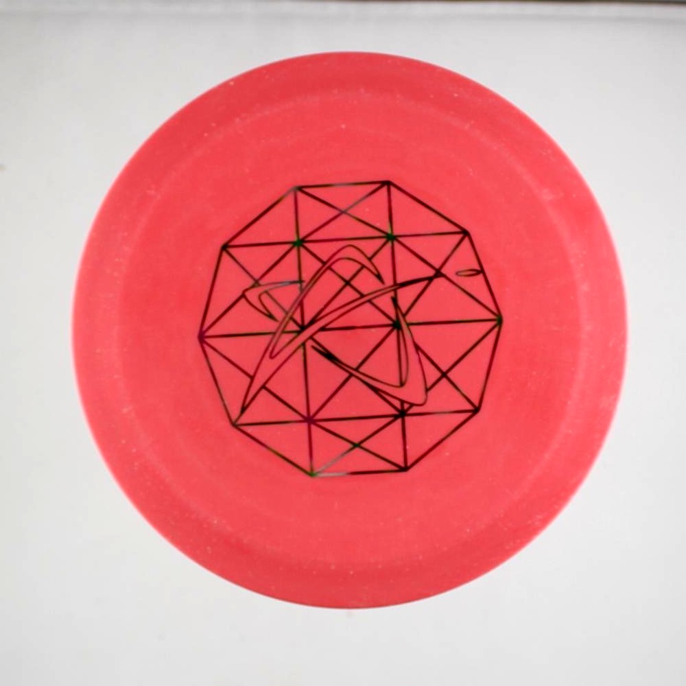 H5 - Kaleidoscope Stamp - Salmon - 178.3 gm -  Disc ID: 553983
