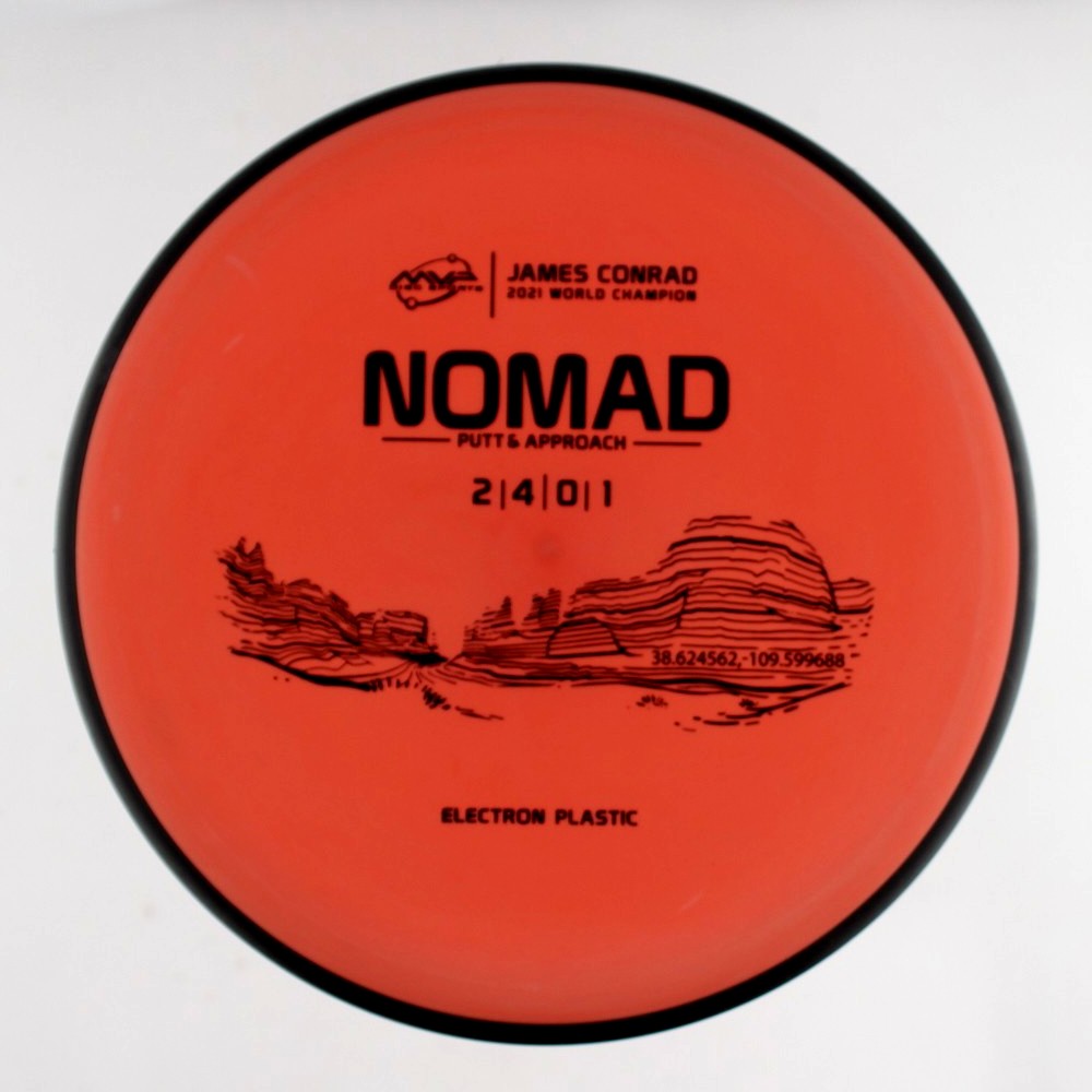 Nomad - James Conrad 2021 World Champion - Salmon - 166.1 gm -  Disc ID: 554558