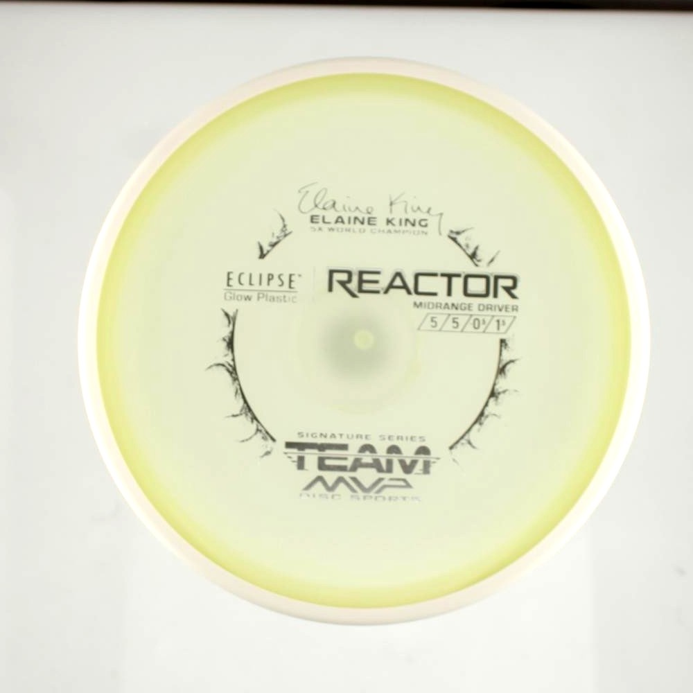 Reactor - Elaine King 5x World Champion - White - 176.8 gm -  Disc ID: 554690
