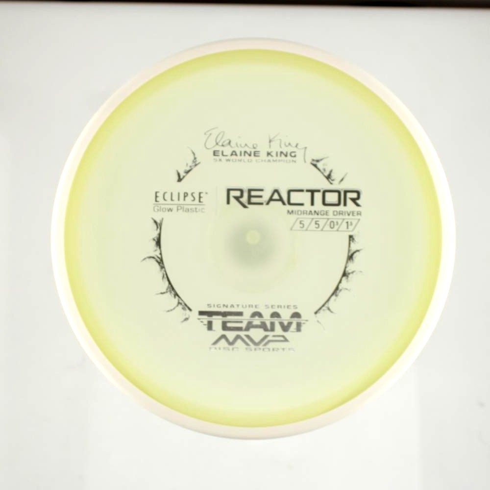 Reactor - Elaine King 5x World Champion - White - 176.8 gm -  Disc ID: 554698