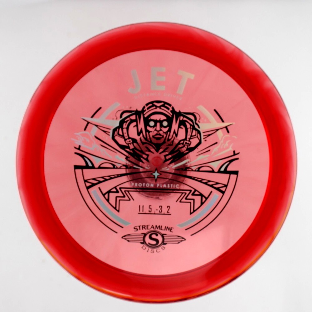Jet - Standard - Red - 176.4 gm -  Disc ID: 555739