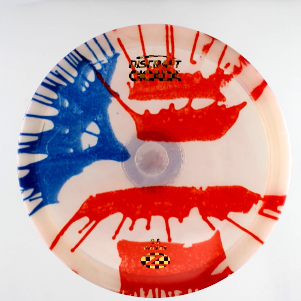 Cicada - Tie-Dye - Unique - 167.8 gm -  Disc ID: 555939