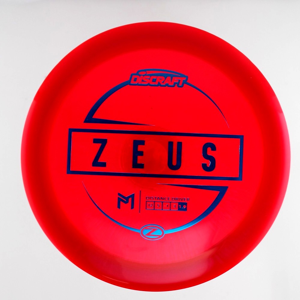 Zeus - PM Paul McBeth - Red - 170.4 gm -  Disc ID: 556233