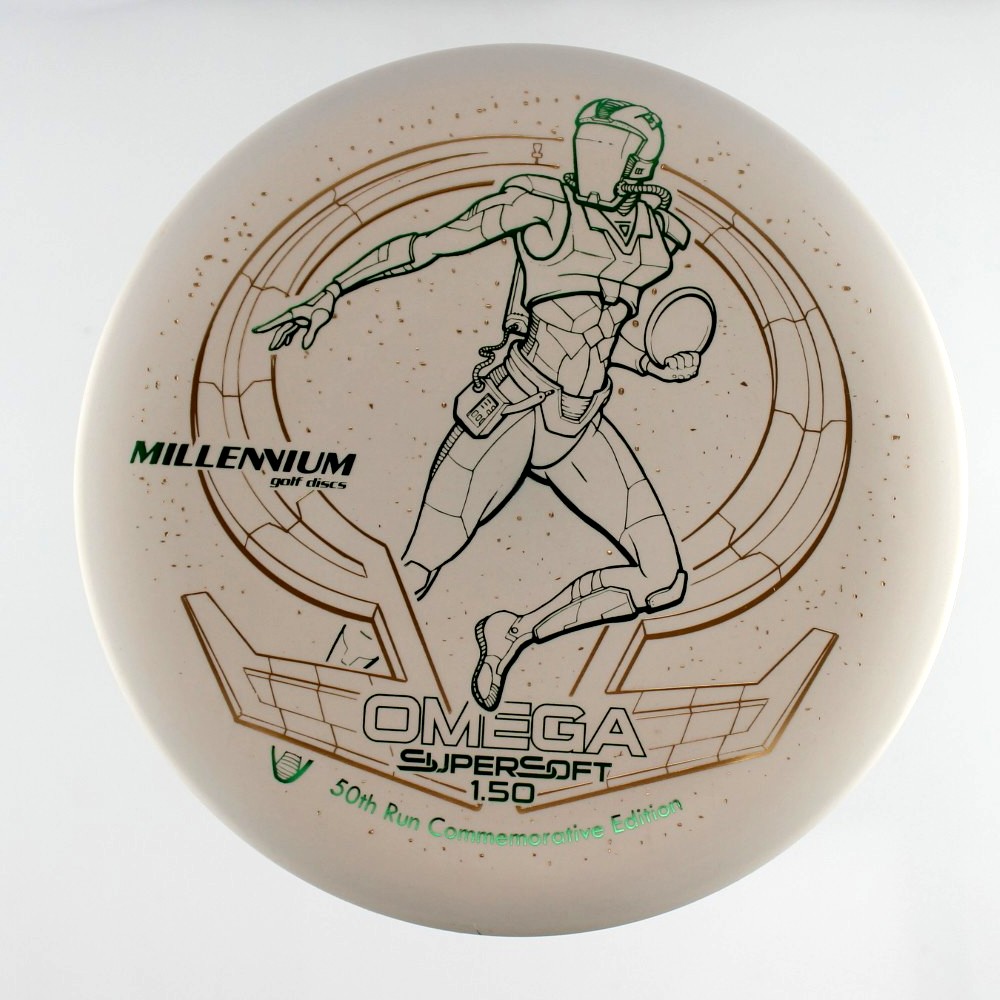 Omega Super Soft Putter - 50th Run Commemorative Edition - White - 171.8 gm -  Disc ID: 556343