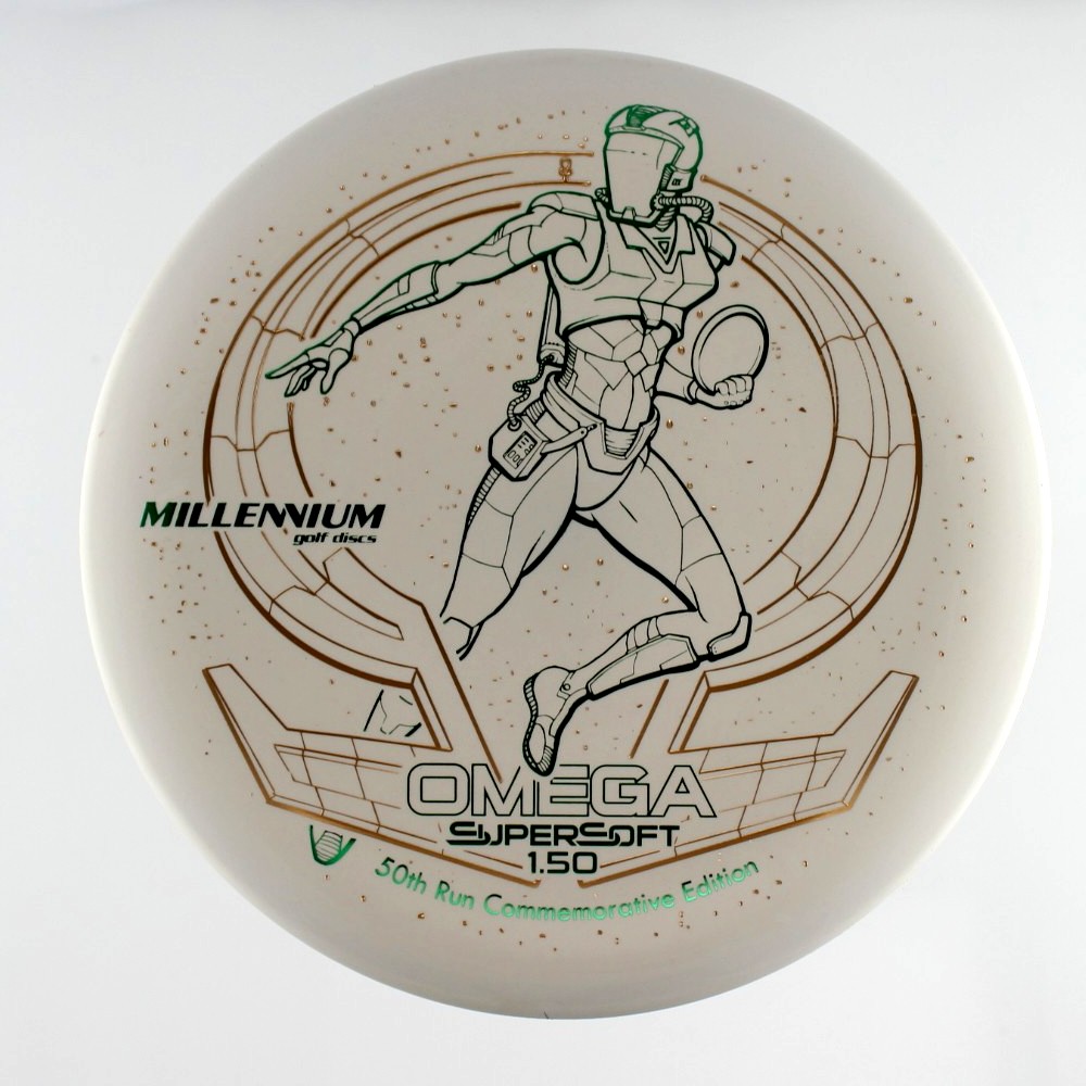 Omega Super Soft Putter - 50th Run Commemorative Edition - White - 171.1 gm -  Disc ID: 556344