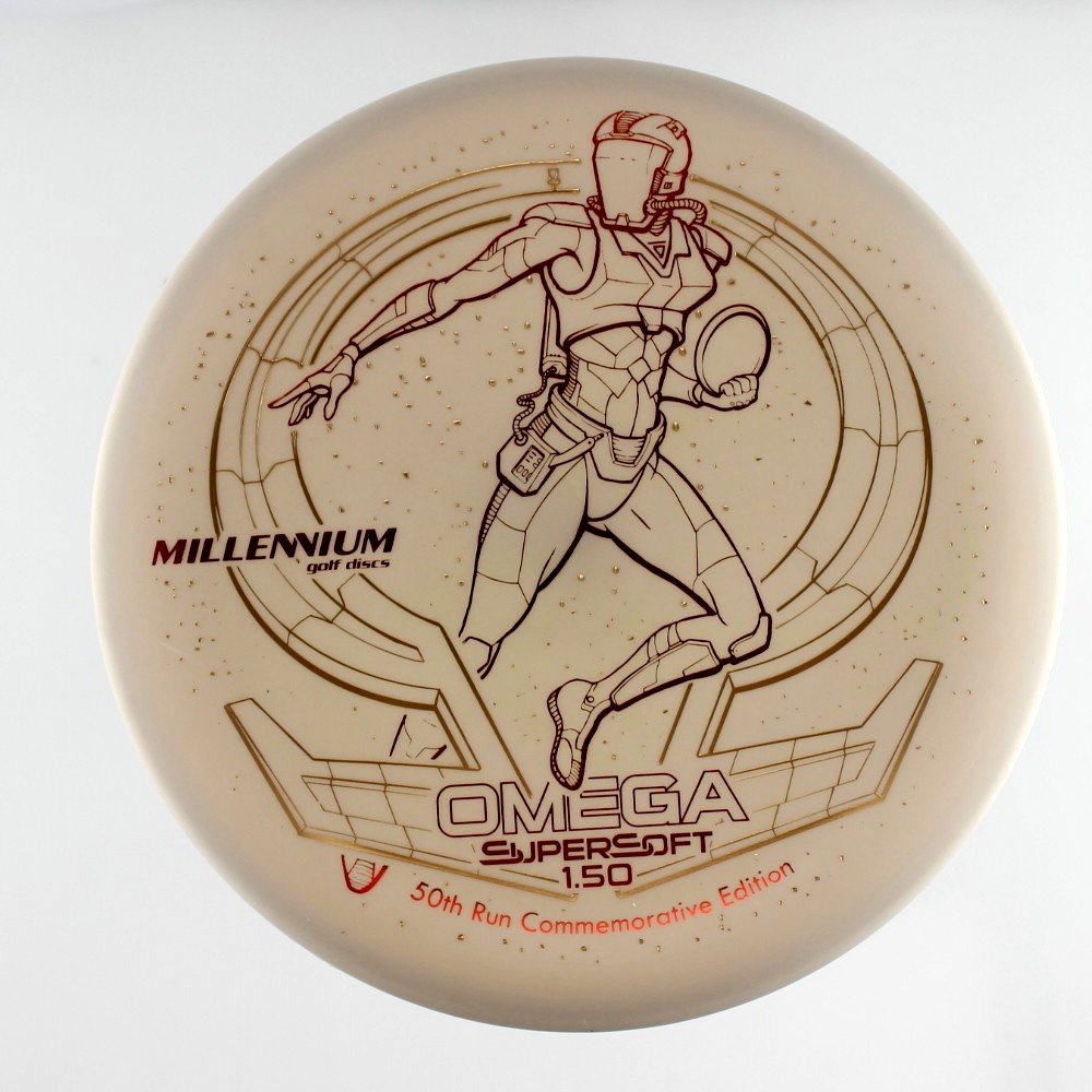 Omega Super Soft Putter - 50th Run Commemorative Edition - White - 169.7 gm -  Disc ID: 556345