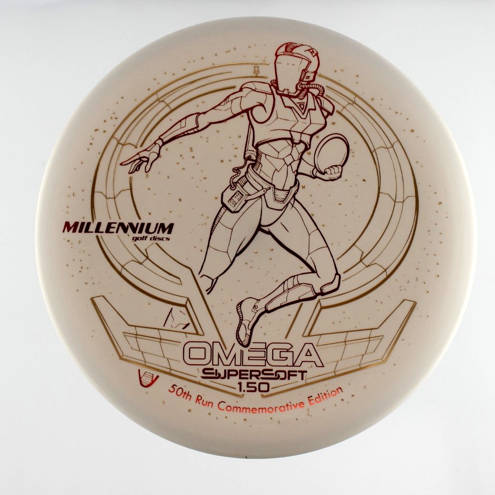 Omega Super Soft Putter - 50th Run Commemorative Edition - White - 170.7 gm -  Disc ID: 556347