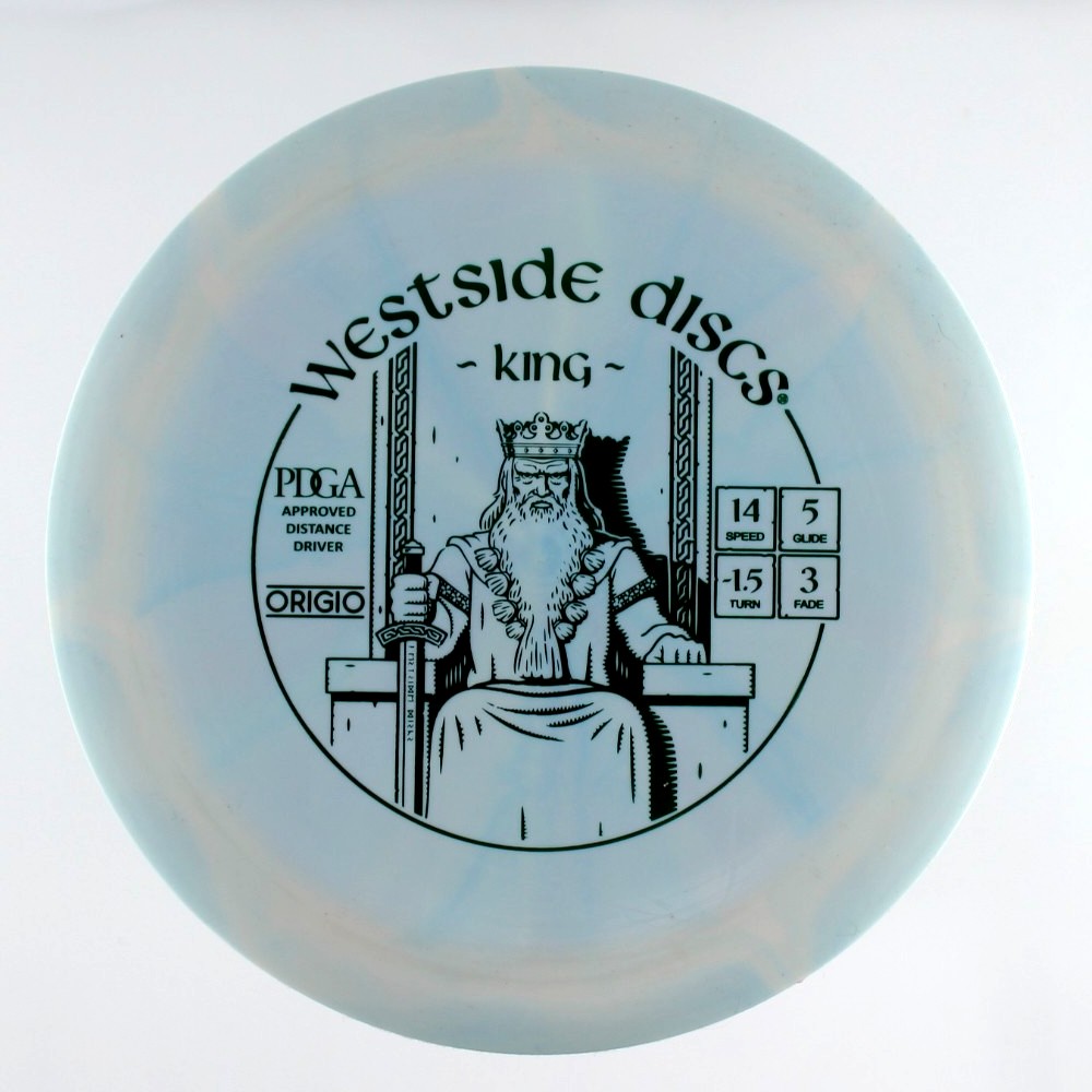 King - Standard - Lt. Blue - 173.9 gm -  Disc ID: 557001