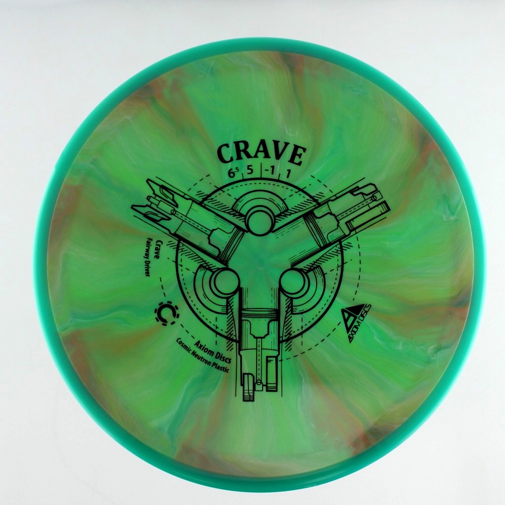 Crave - Standard - Teal Rim - 157.1 gm -  Disc ID: 558192