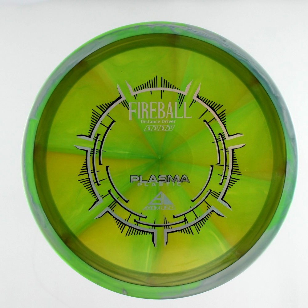 Fireball - Standard - Green Rim - 159.0 gm -  Disc ID: 558212