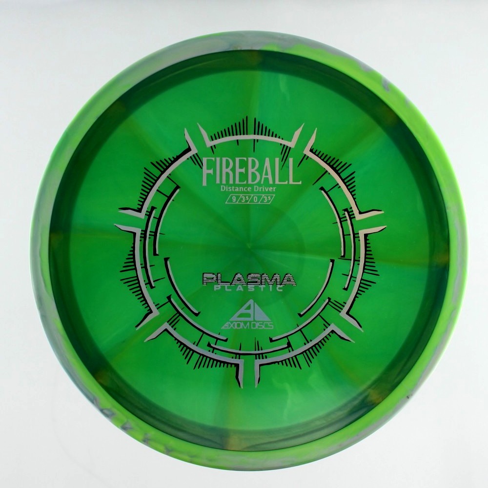 Fireball - Standard - Green Rim - 159.4 gm -  Disc ID: 558213