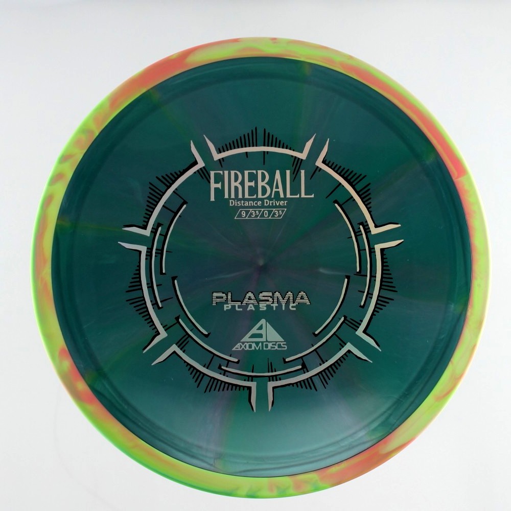 Fireball - Standard - Green Rim - 158.9 gm -  Disc ID: 558214