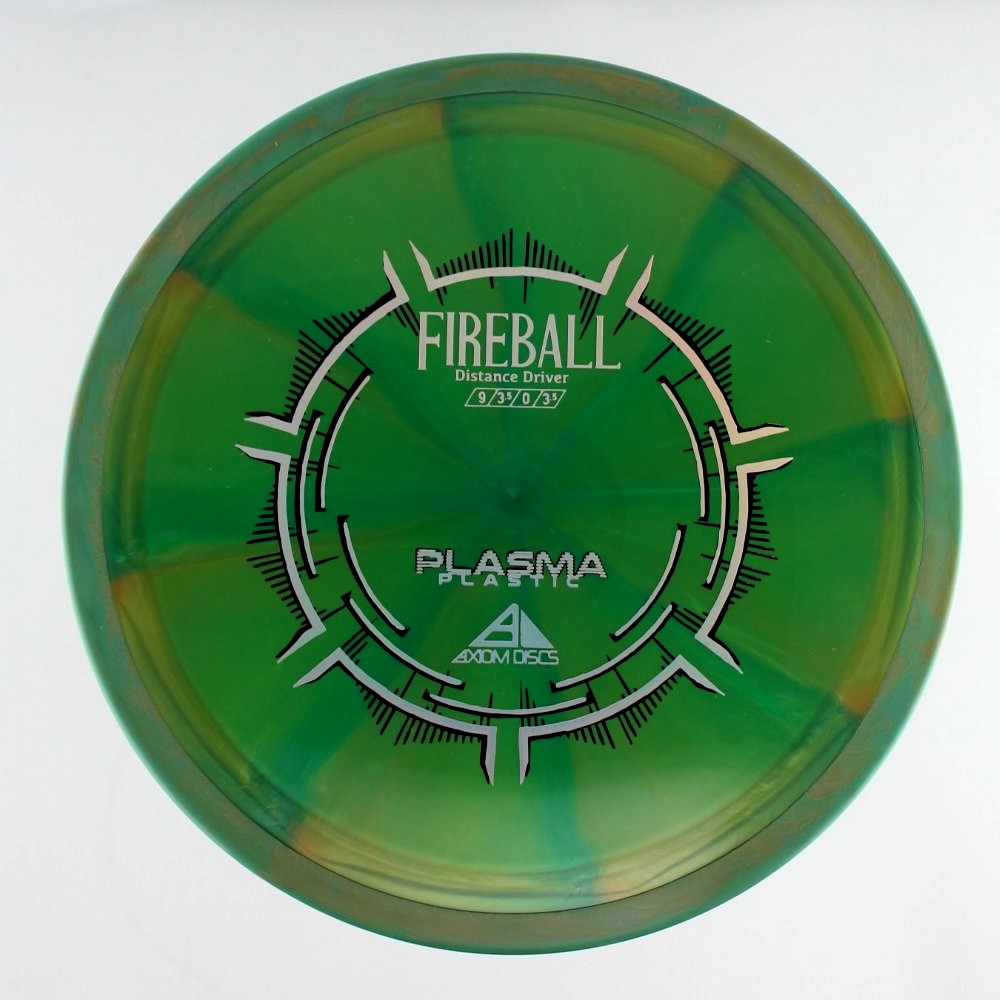 Fireball - Standard - Green Rim - 166.4 gm -  Disc ID: 558216