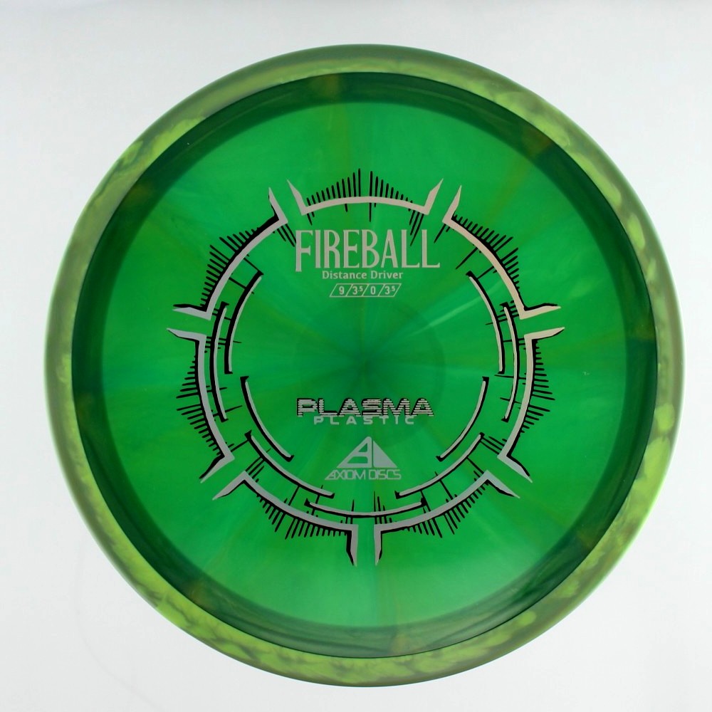 Fireball - Standard - Green Rim - 167.4 gm -  Disc ID: 558218