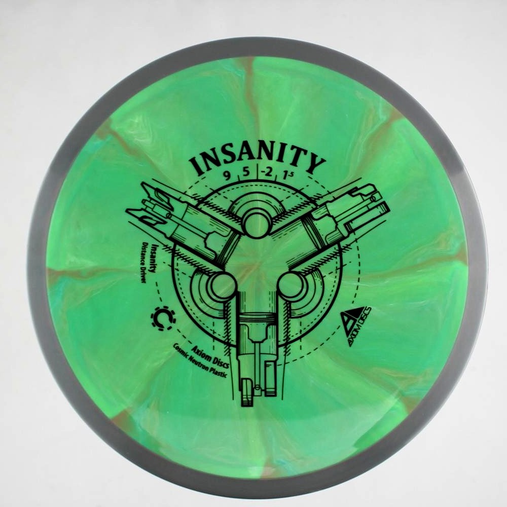 Insanity - Standard - Gray Rim - 172.6 gm -  Disc ID: 558248