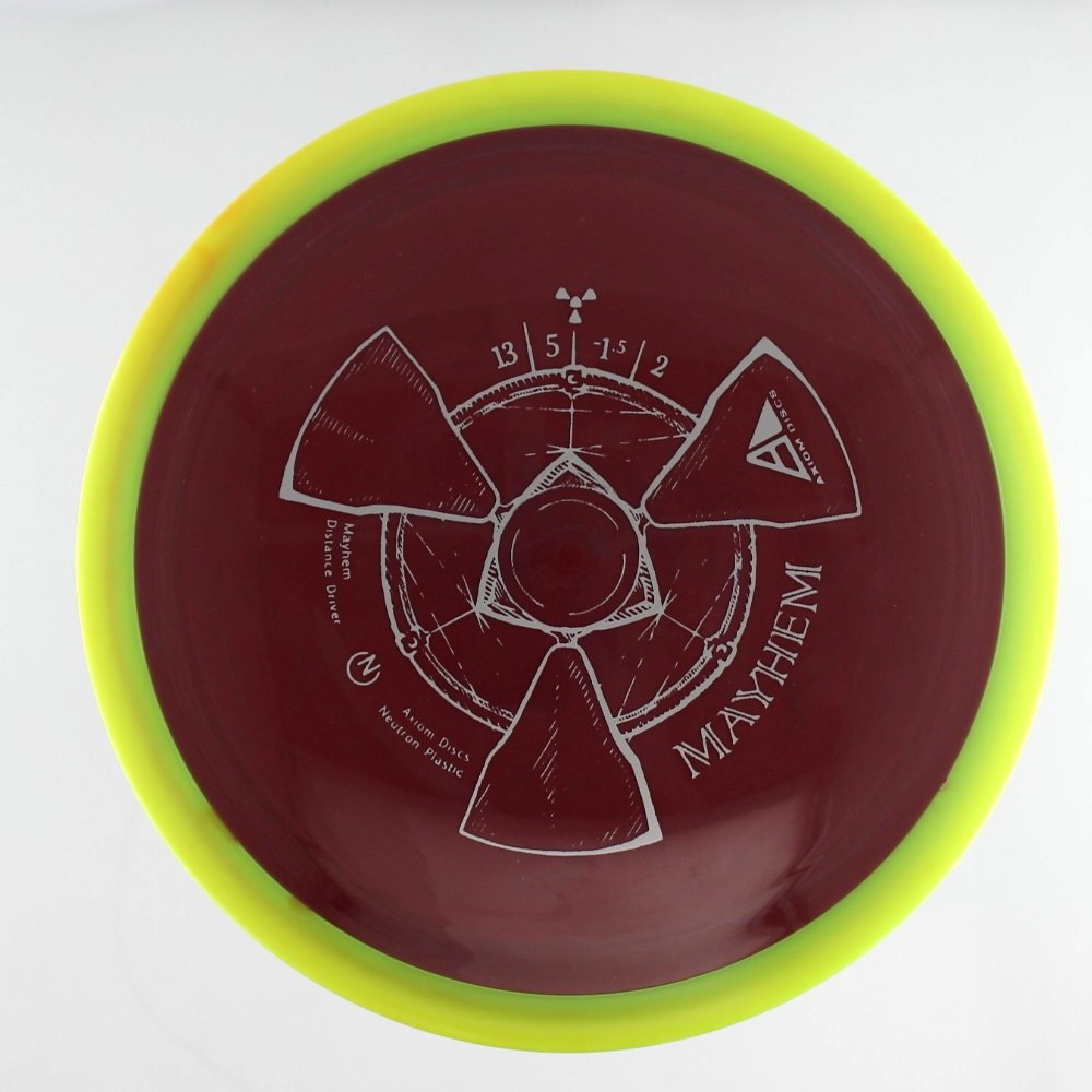 Mayhem - Standard - Day Glo Rim - 167.9 gm -  Disc ID: 558257