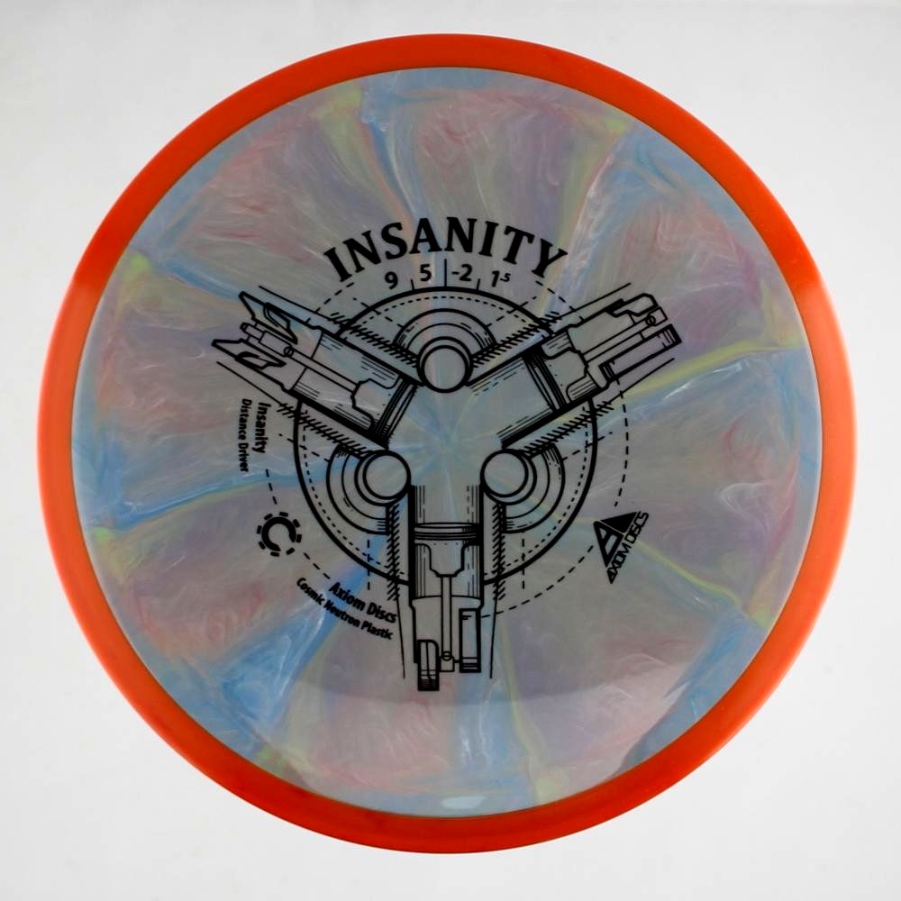 Insanity - Standard - Orange Rim - 161.5 gm -  Disc ID: 558263