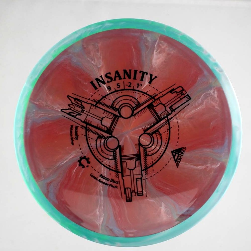 Insanity - Standard - Lt. Blue Rim - 156.4 gm -  Disc ID: 558310