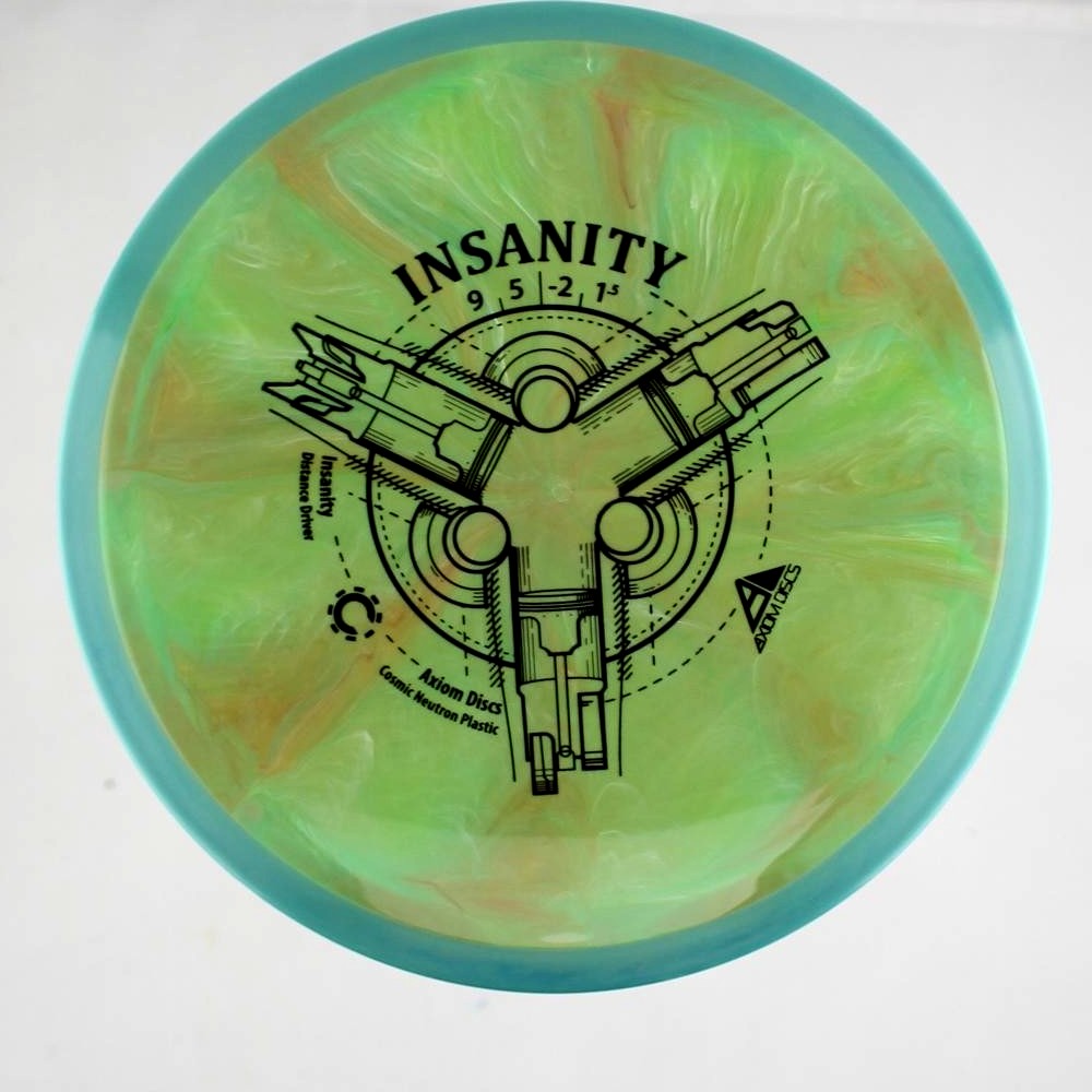 Insanity - Standard - Lt. Blue Rim - 166.0 gm -  Disc ID: 558316