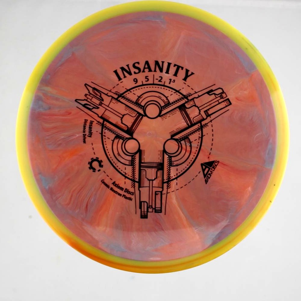 Insanity - Standard - Yellow Rim - 156.1 gm -  Disc ID: 558323