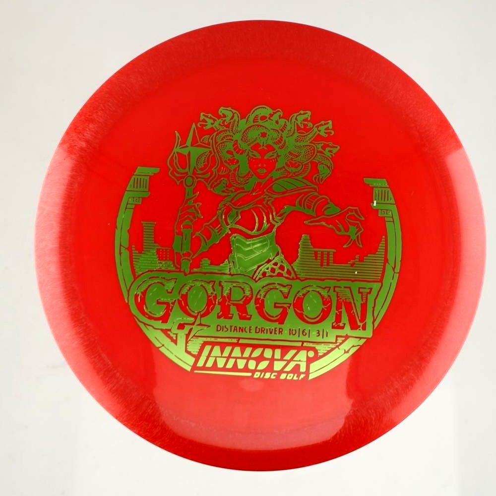 Gorgon - Standard - Red - 174.4 gm -  Disc ID: 558843