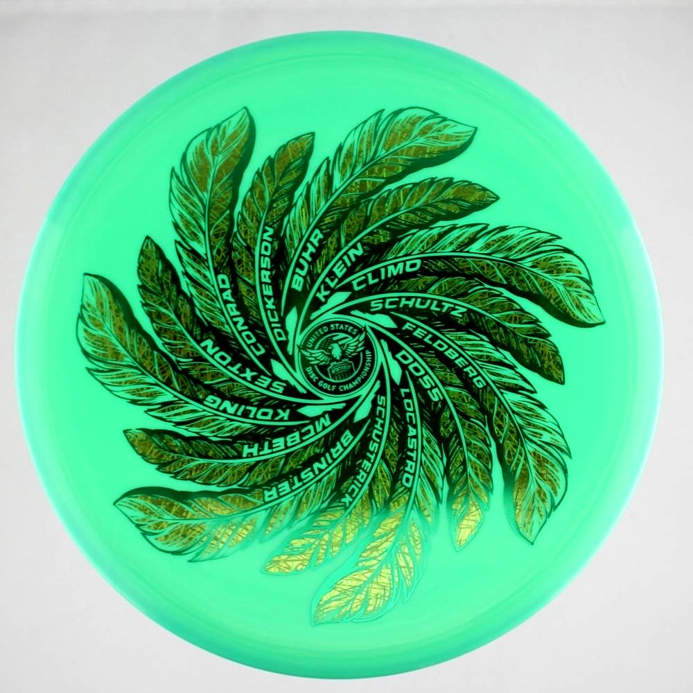 Roc - USDGC Pantheon Plume - Green - 181.3 gm -  Disc ID: 558873