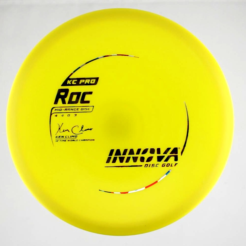Roc - 12x World Champion Ken Climo - Yellow - 152.8 gm -  Disc ID: 559044