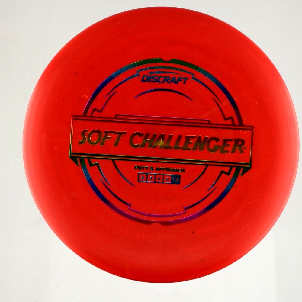Challenger (Soft) - Standard - Red - 157.6 gm -  Disc ID: 559696