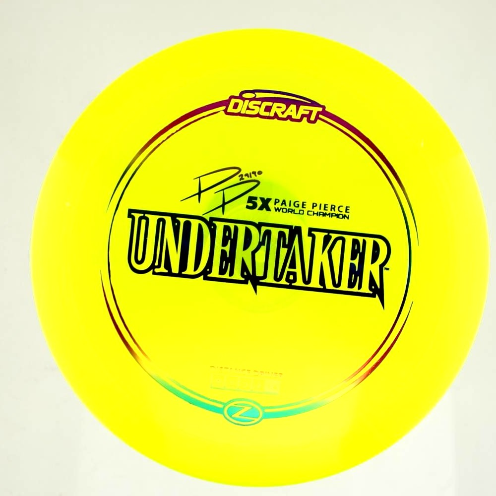 Undertaker - 5x World Champion Paige Pierce - Yellow - 169.1 gm -  Disc ID: 559979