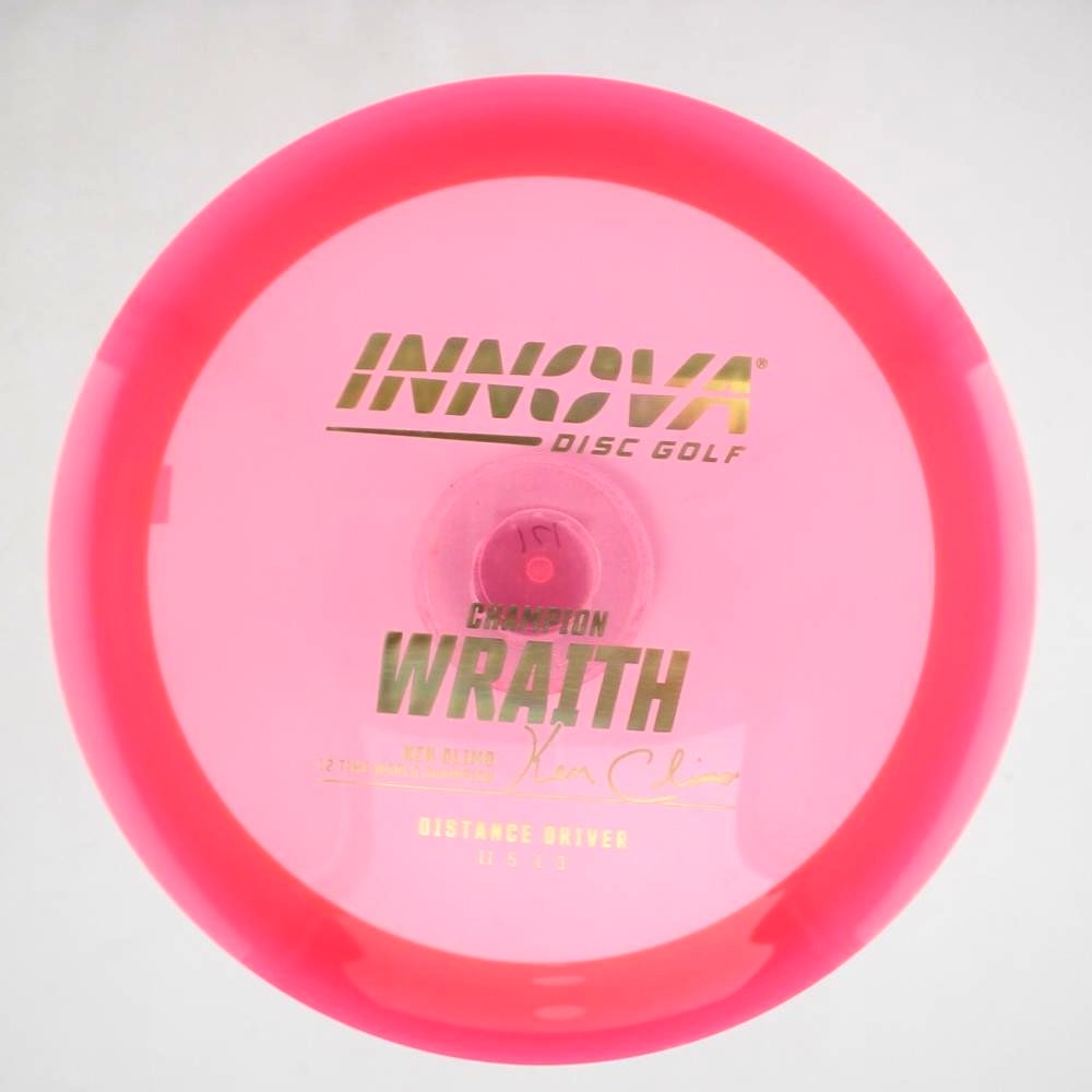Wraith - 12x World Champion Ken Climo - Pink - 172.1 gm -  Disc ID: 560193