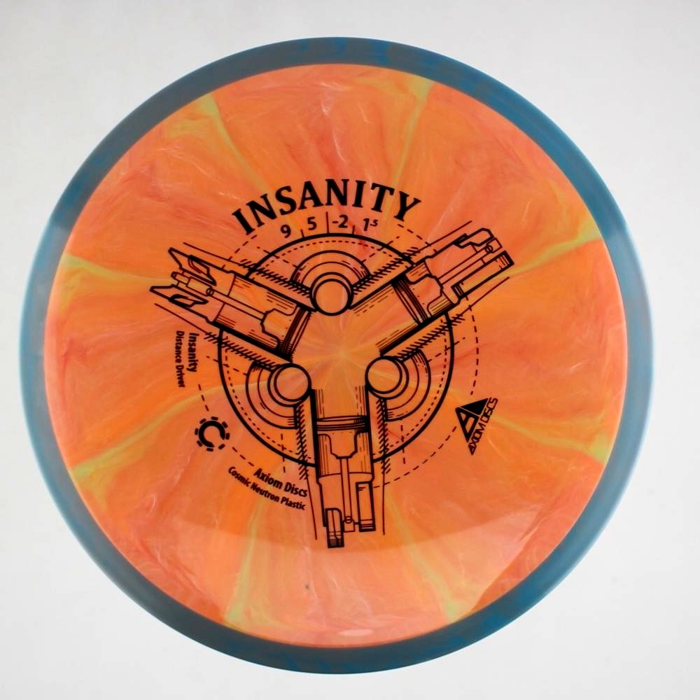 Insanity - Standard - Blue Rim - 156.2 gm -  Disc ID: 560883