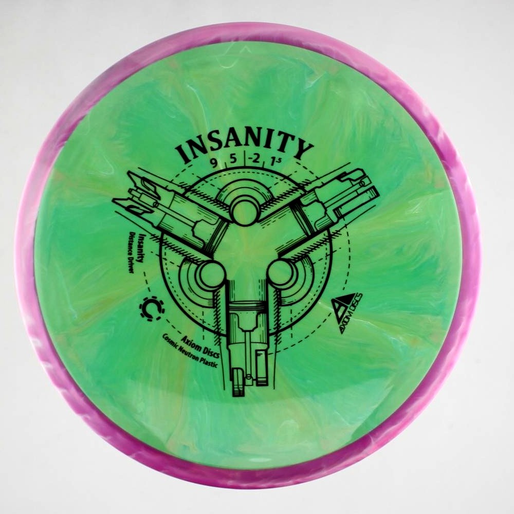 Insanity - Standard - Purple Rim - 156.4 gm -  Disc ID: 560900