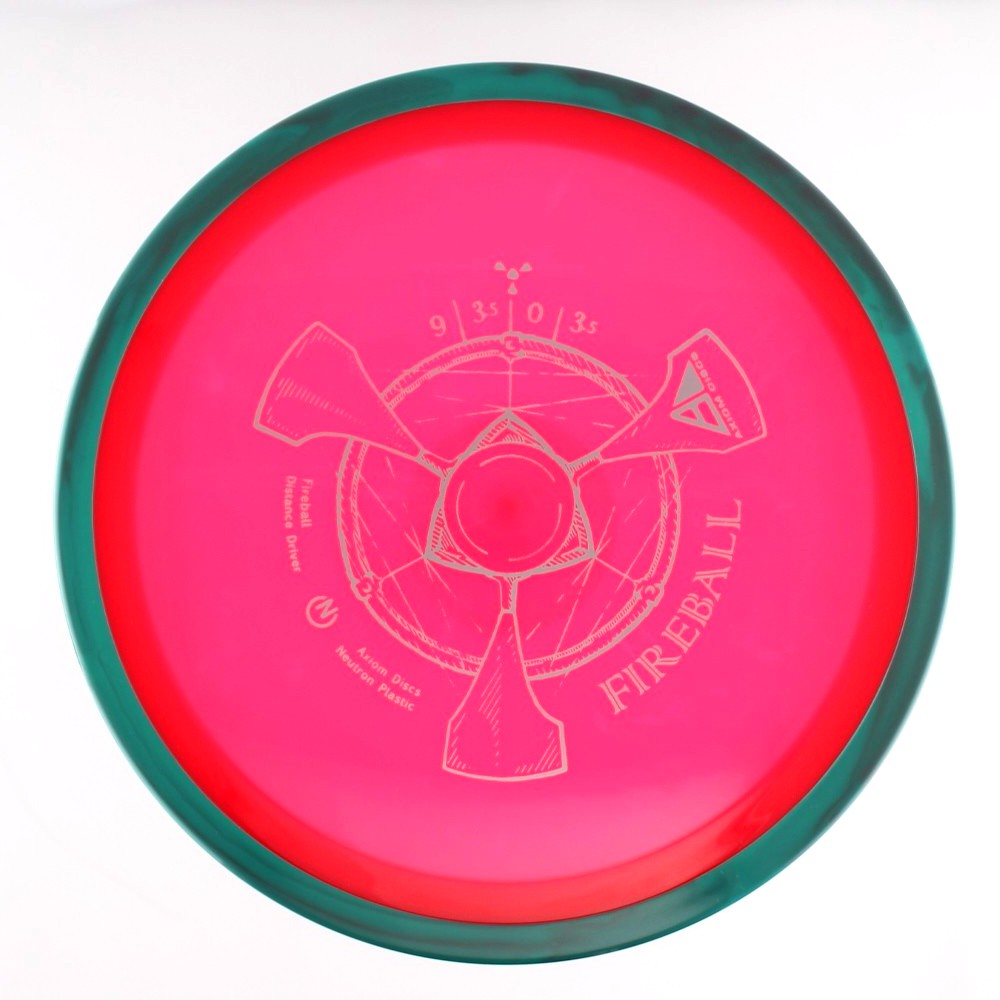Fireball - Standard - Teal Rim - 156.6 gm -  Disc ID: 560912