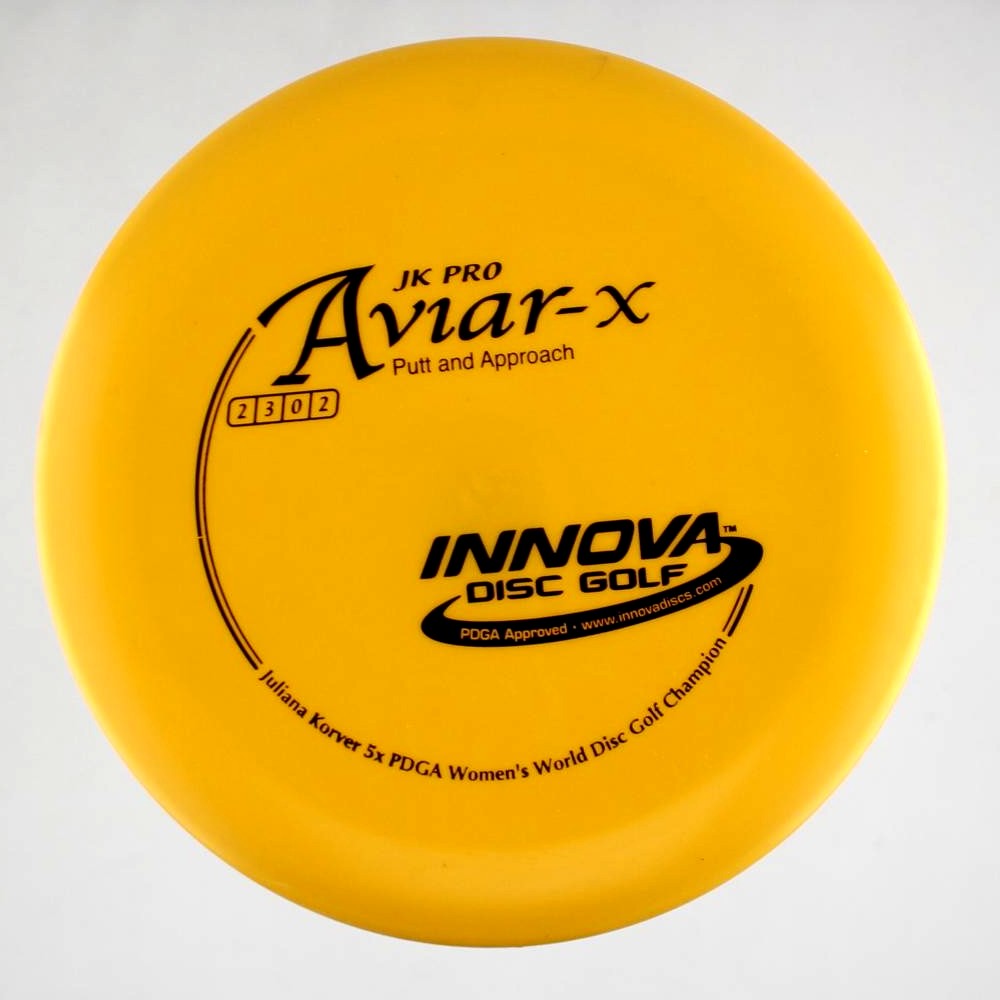 JK Pro Aviar-X - 5x World Champion Juliana Korver - Yellow - 156.0 gm -  Disc ID: 562018