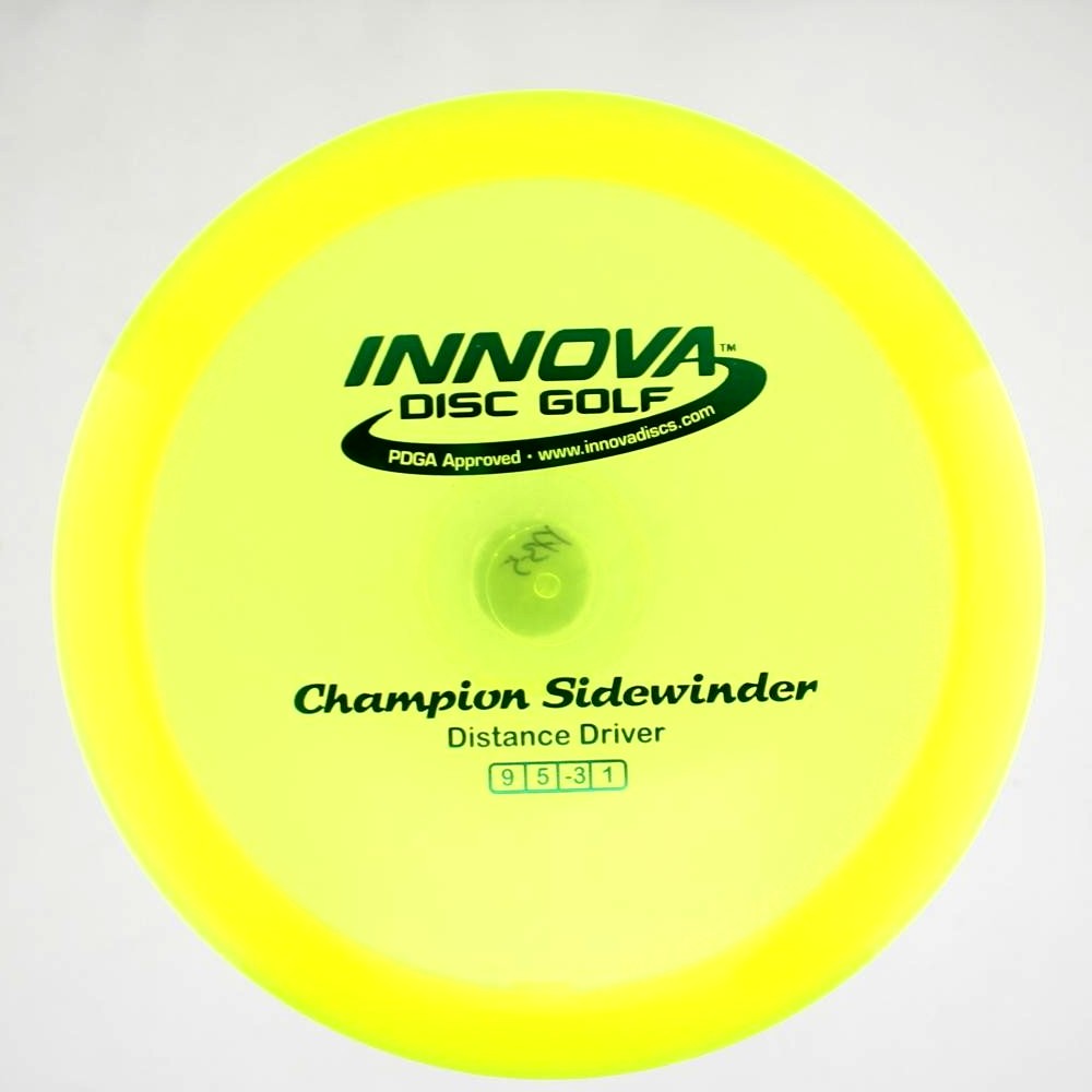 Sidewinder - Standard - Yellow - 174.6 gm -  Disc ID: 562329