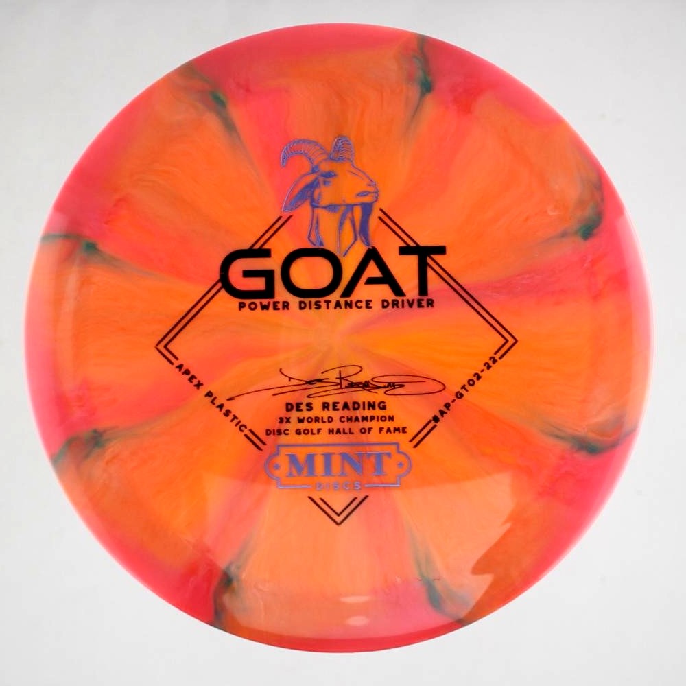 Goat - Des Reading 3x World Champion - Unique - 175.8 gm -  Disc ID: 562444