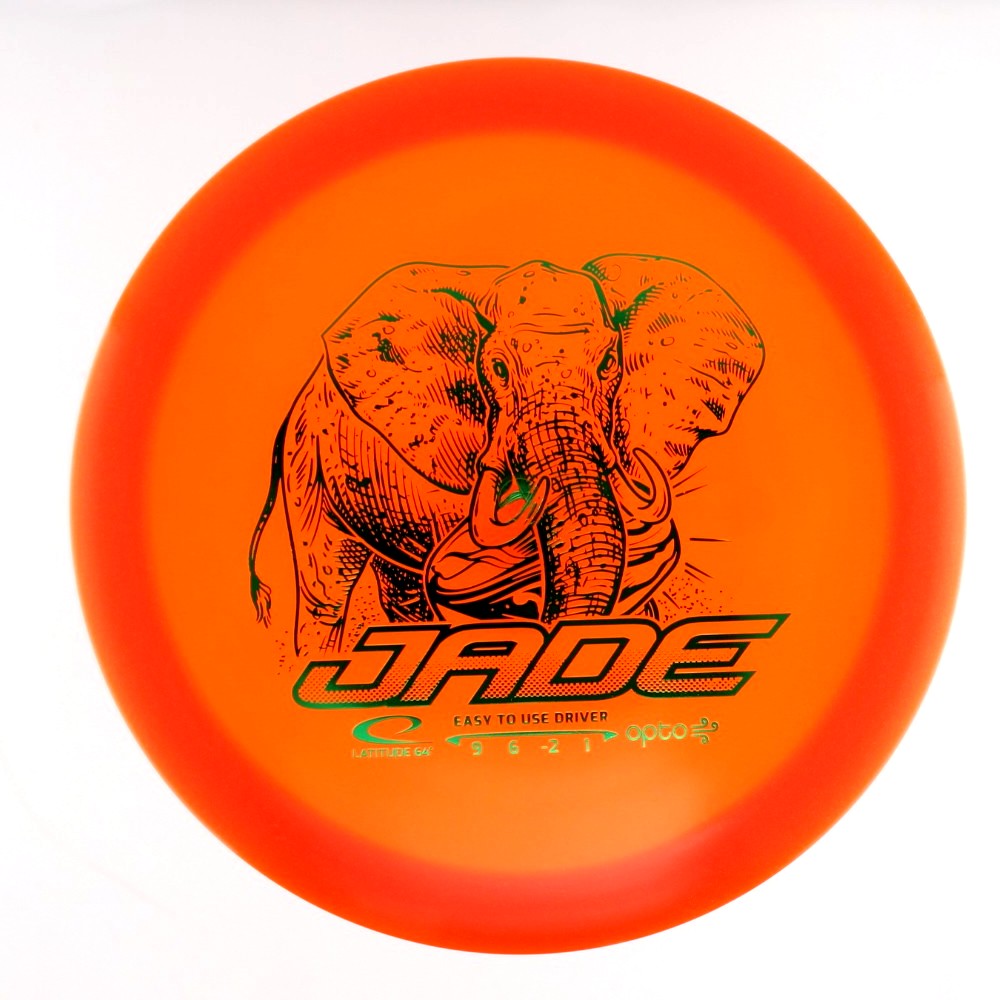 Jade - Standard - Orange - 147.8 gm -  Disc ID: 562571