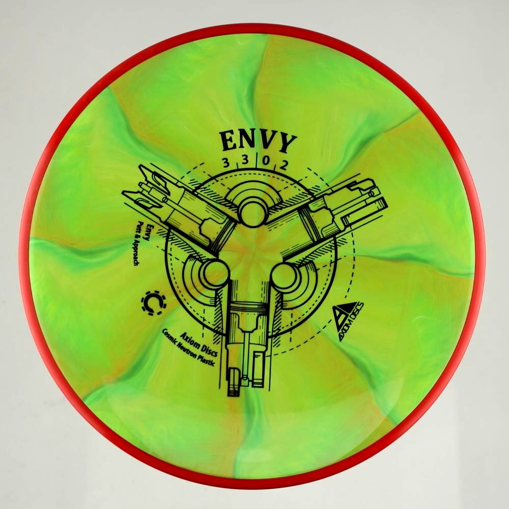 Envy - Standard - Red Rim - 173.2 gm -  Disc ID: 563936