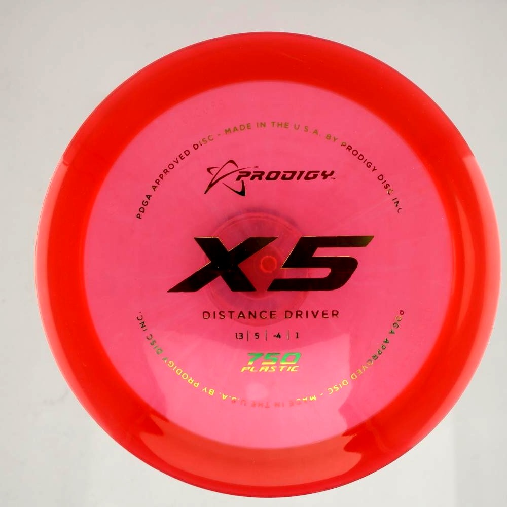 X5 - Standard - Red - 176.4 gm -  Disc ID: 564407