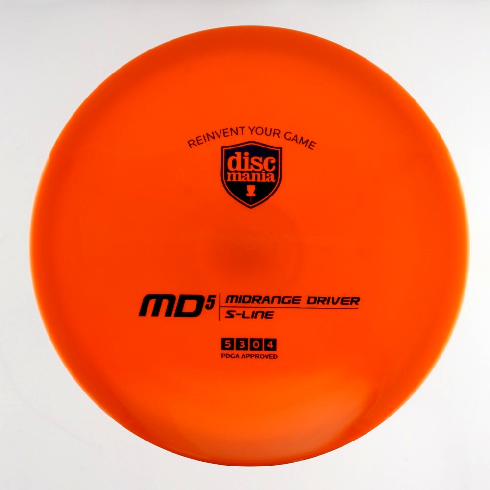 MD5 (Midrange) - Standard - Orange - 176.1 gm -  Disc ID: 565628