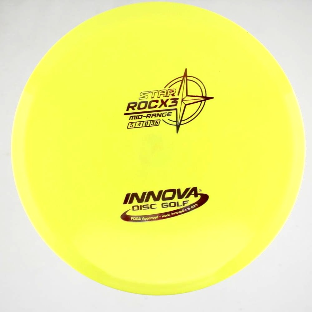 RocX3 - Standard - Yellow - 168.5 gm -  Disc ID: 567296