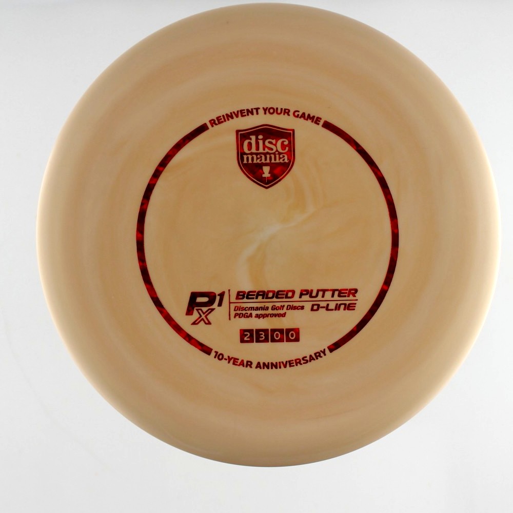 P1x (Beaded Putter) - 10yr Anniversary Edition - Orange - 173.8 gm -  Disc ID: 567750