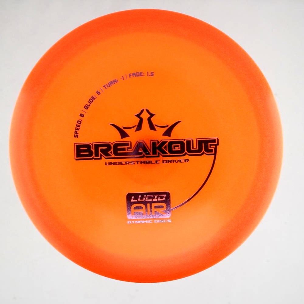 Breakout - Standard - Orange - 148.3 gm -  Disc ID: 568757
