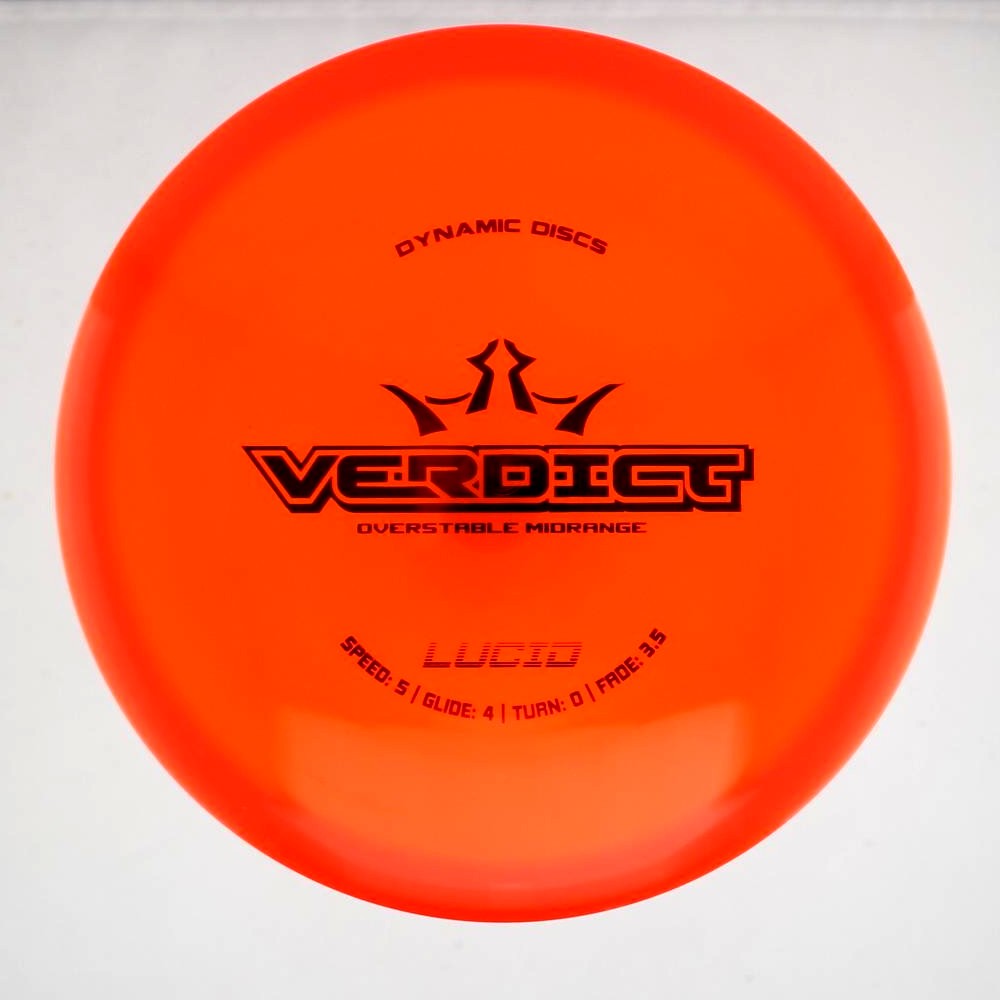 Verdict - Standard - Orange - 178.0 gm -  Disc ID: 568918