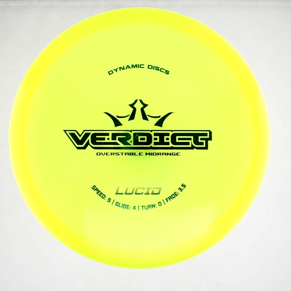 Verdict - Standard - Yellow - 180.3 gm -  Disc ID: 568921