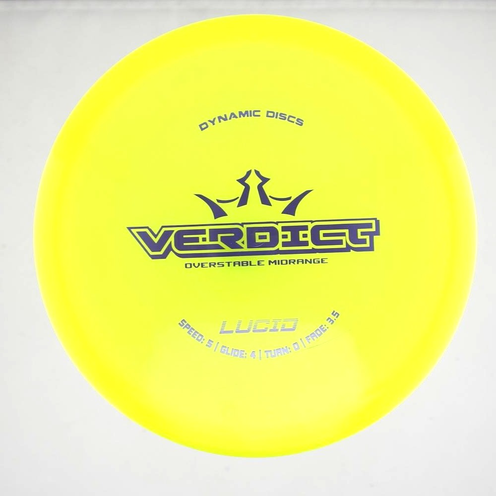 Verdict - Standard - Yellow - 169.0 gm -  Disc ID: 568922