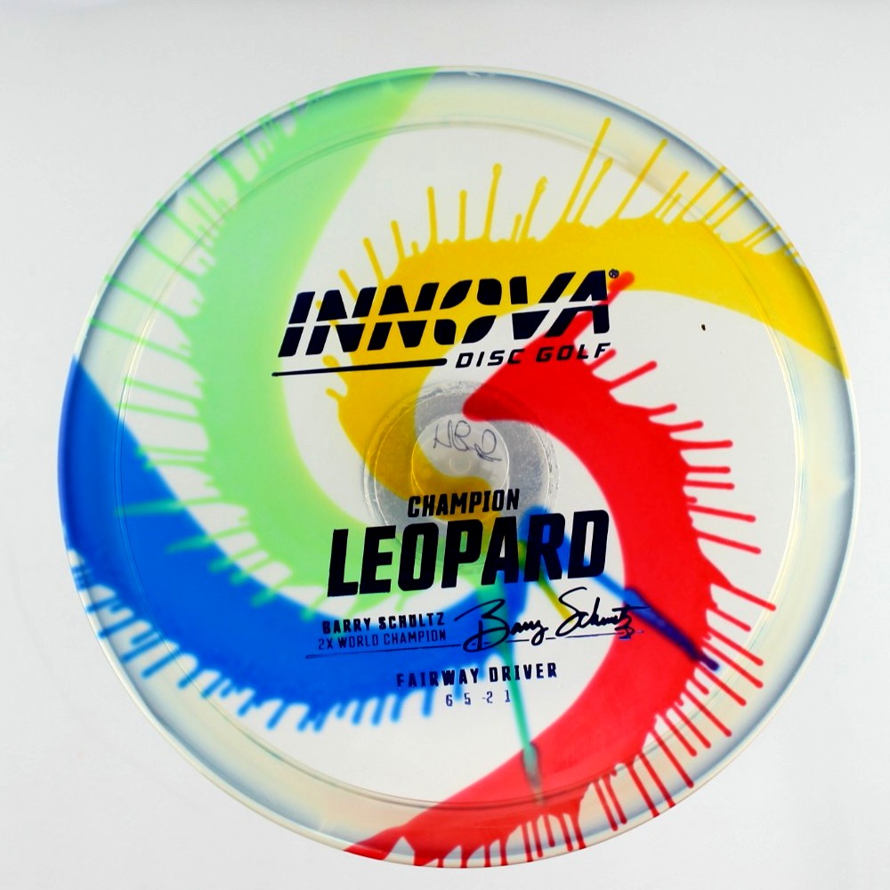 Leopard - Tie-Dye - Unique - 174.5 gm -  Disc ID: 569204
