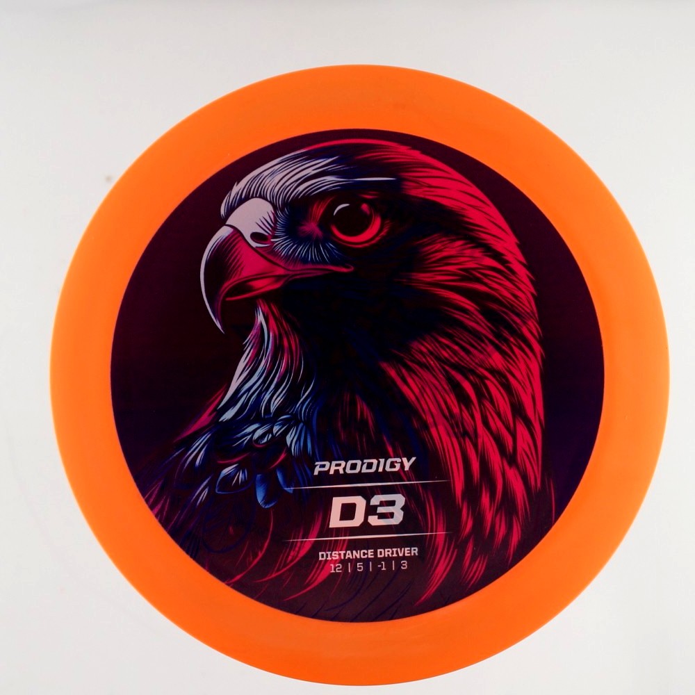 D3 - Retro Flight Series - Orange - 151.7 gm -  Disc ID: 569514